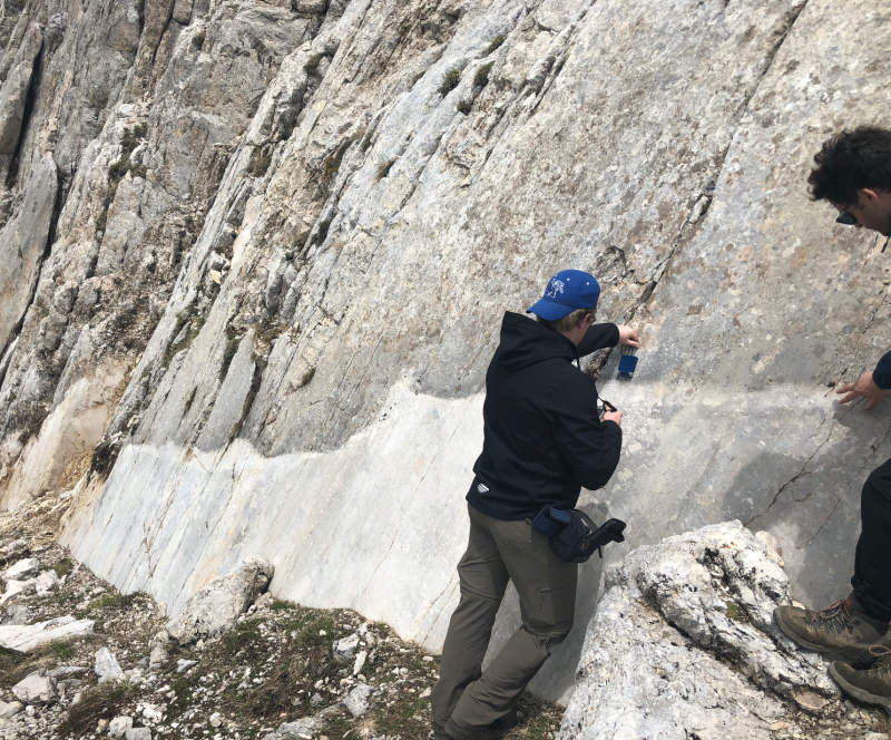Monte Vettore fault scarp